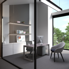 Load image into Gallery viewer, Pivot Open Frame Desk 30" x 60"