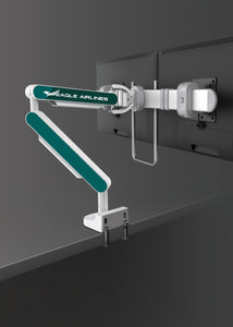 Customizable ZGX Monitor Arm with Crossbar